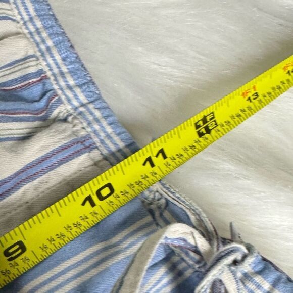 DKNY Classic Petite Striped Cropped Wide Leg Pants, Petite Small - Picture 11 of 13